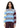 Mix Stripe Polo Collar Sweater - Multistripes Blue Mix-Knitwear-Stine Goya-Butler Loftet