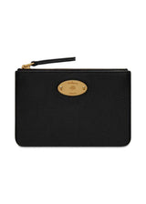 Mulberry Plaque Small Zip Coin - Black-Wallet/Purse-Mulberry-Butler Loftet