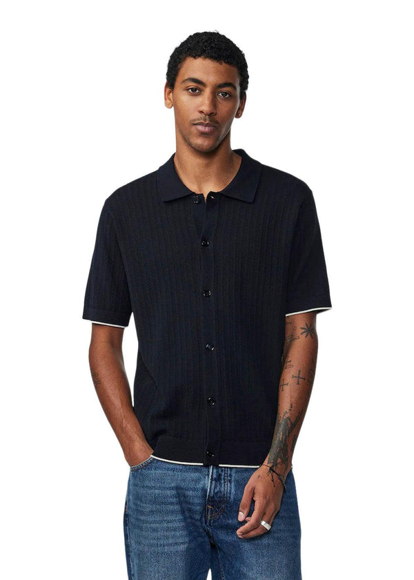 Nalo Polo 6561 - Navy Blue-T-shirts-Nn. 07-Butler Loftet