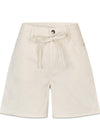Naomamd solid shorts - Soft White-Shorts-Modström-Butler Loftet