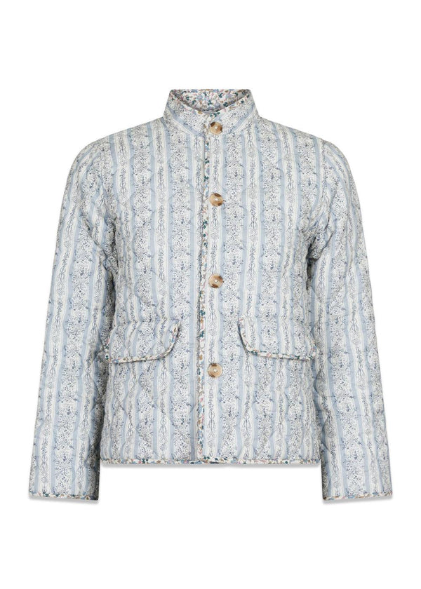 Nilda Quilt Jacket - Light Blue-Outerwear-Neo Noir-Butler Loftet