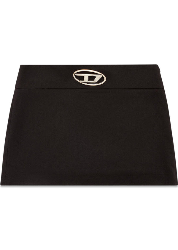 O-DIXY SKIRT - Black Black Black-Skirts-Diesel-Butler Loftet