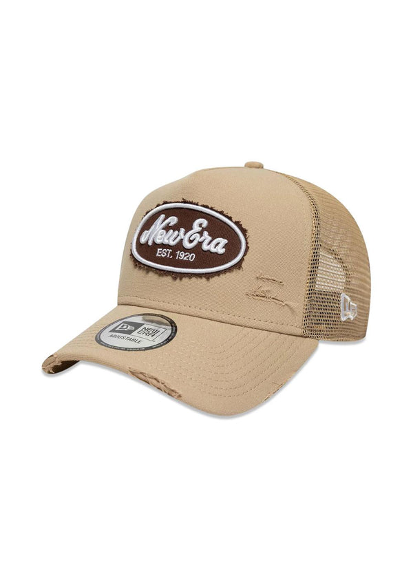 OVAL CANVAS DISTRES OSFM - Sand-Headwear-New Era-Butler Loftet
