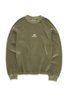 OVERSIZED WAFFLE LS - Stone Green-Sweatshirts-Bareen-Butler Loftet