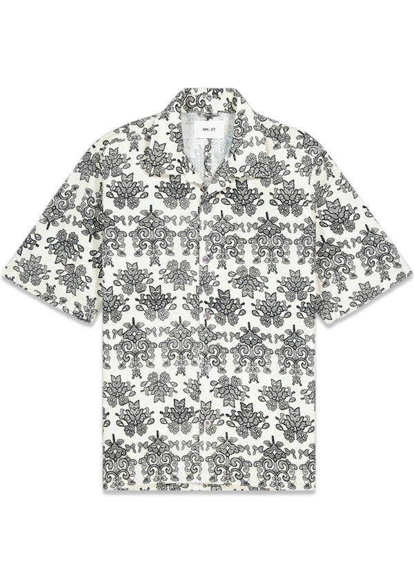 Ole SS Shirt 5210 - Off White-Shirts-Nn. 07-Butler Loftet