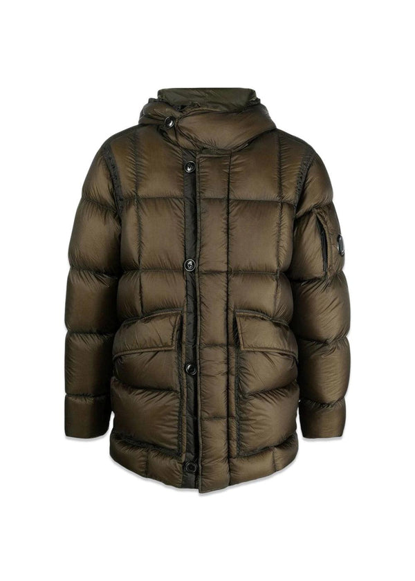 Outerwear Long Jacket DD Shell - Olive Knight-Outerwear-C.P. Company-Butler Loftet