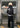 Oversized Hoodie Logo - Black-Hoodies-Bareen-Butler Loftet