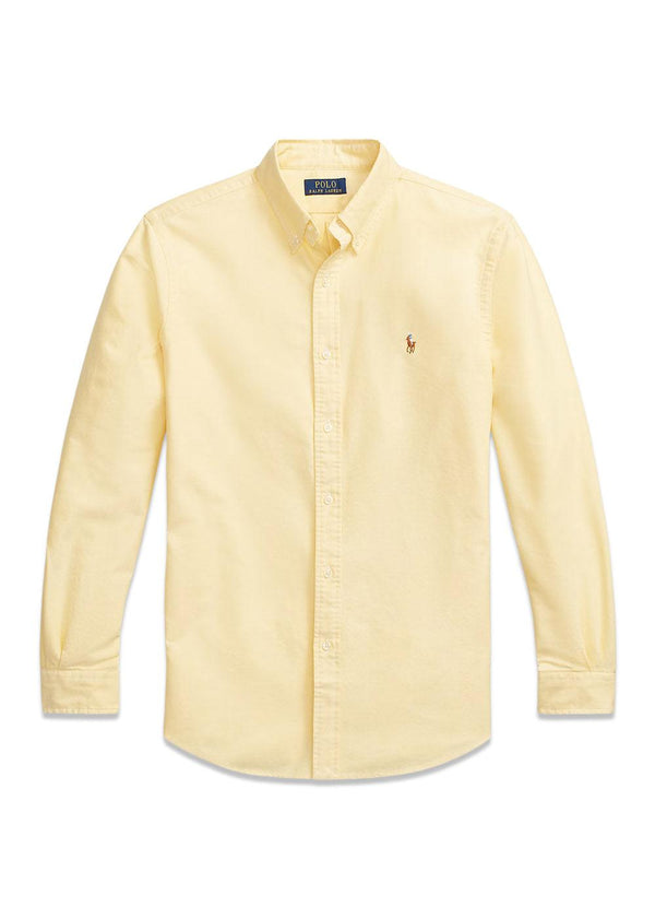 Oxford Shirt - Yellow-Shirts-Ralph Lauren-Butler Loftet