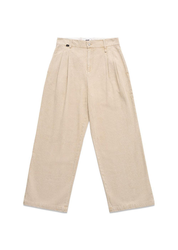 PHYLLI LOOSE FITTED CHINO PANTS - Faded Sand-Pants-ALIS-Butler Loftet