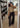 PINSTRIPE WIDE LEG PANTS - Chicory Coffee Comb.-Pants-Rotate-Butler Loftet