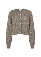 Pammiemd cardigan - Brown Speckle Melange-Knitwear-Modström-Butler Loftet
