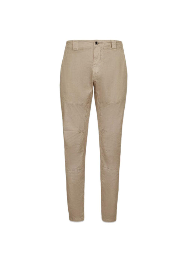 C. P. Company's Pant Twill Stretch - Cobblestone. Buy trousers here.