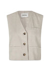 ParkMD vest - Cream Milk-Blazers-Modström-Butler Loftet