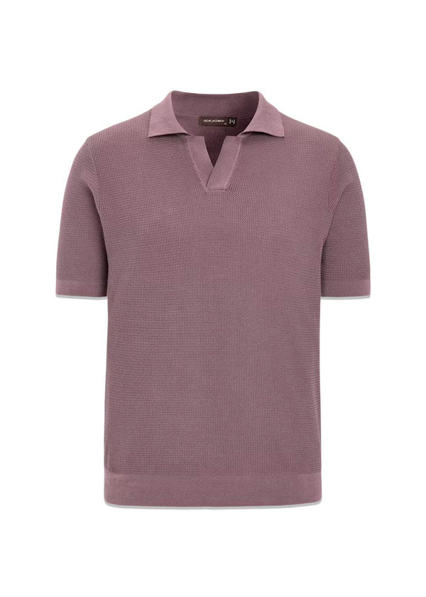 Patrick Polo Shirt - Purple-T-shirts-Oscar Jacobson-Butler Loftet