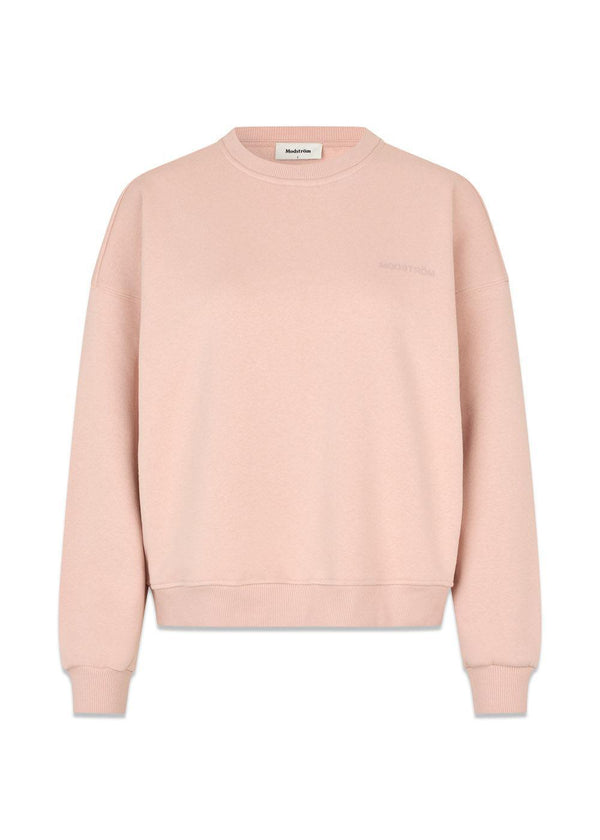 Paulamd sweat - Peach Whip-Sweatshirts-Modström-Butler Loftet
