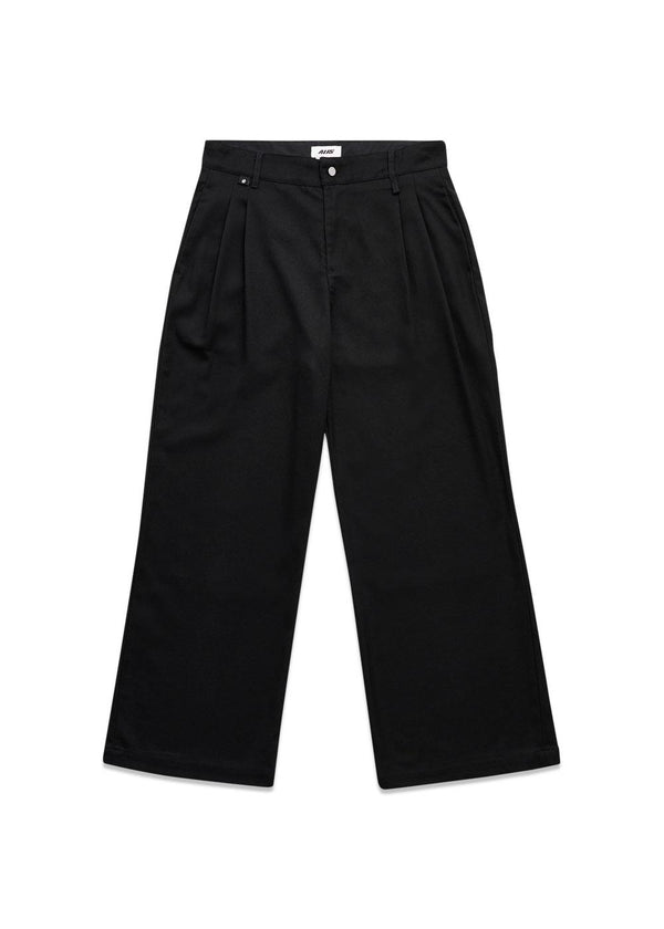 Phylli Loosed Fitted Chino Pants - Black-Pants-ALIS-Butler Loftet