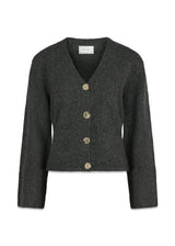 Pixie Knit Cardigan - Antracit-Knitwear-Neo Noir-Butler Loftet