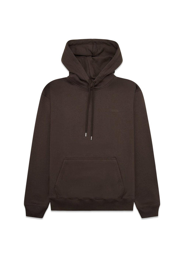 Pope Home Hoodie - Brown-Hoodies-Woodbird-Butler Loftet
