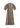 Printed cotton poplin V-neck - Leopard-Dress-Ganni-Butler Loftet