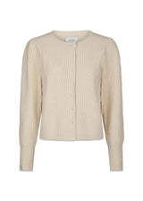 Puli Knit cardigan - Ivory-Knitwear-Neo Noir-Butler Loftet
