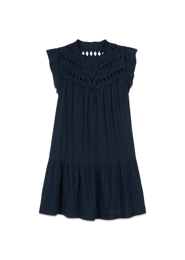 ROBE BLUMA - Marine-Dress-Ba&sh-Butler Loftet
