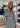 ROBE HARIS - Blue Stripe-Dress-Ba&sh-Butler Loftet