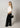 ROUSCARLET 2/4 O-NECK TOP - White-Blouses-ROUGE EDIT-Butler Loftet