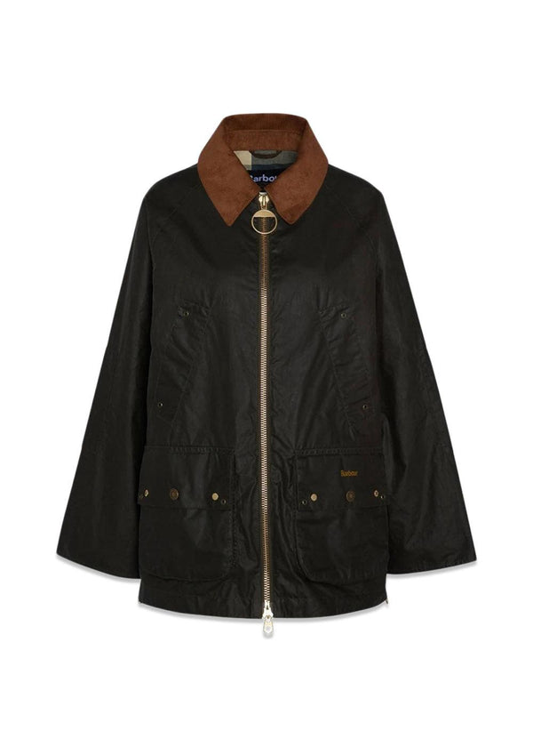 Raelynn Wax Jacket - Olive-Outerwear-Barbour-Butler Loftet