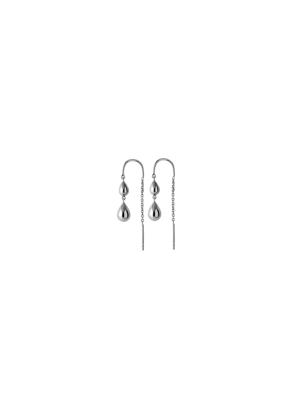 Rain Earchains - Silver-Jewellery-Pernille Corydon-Butler Loftet
