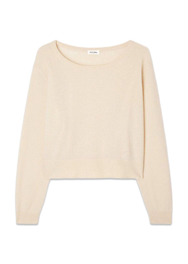 Raxow Jumper - Naturel-Knitwear-American Vintage-Butler Loftet