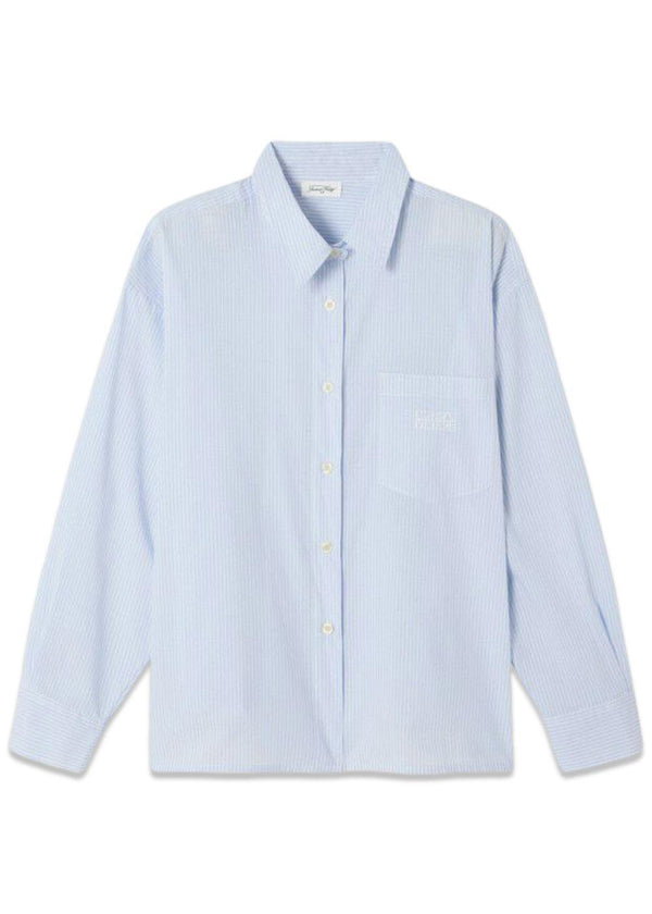 Rayures bleues - Blue Stripe-Shirts-American Vintage-Butler Loftet