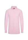 Reg Fit BD Signature Linen - Pink-Shirts-Oscar Jacobson-Butler Loftet