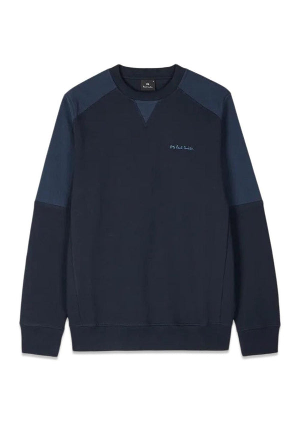 Reg Fit Sweatshirt - Navy-Sweatshirts-Paul Smith - PS-Butler Loftet