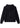 Rib Wool Knit Hoodie - Black-Knitwear-Globe Studios-Butler Loftet