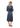Rimini Heavy Sateen Dress - Midnight Blue-Dress-Neo Noir-Butler Loftet