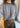Roma Boyfriend Sweater - Grey Melange-Knitwear-The Garment-Butler Loftet