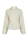 Rosa Solid Shirt - Sand-Shirts-Neo Noir-Butler Loftet
