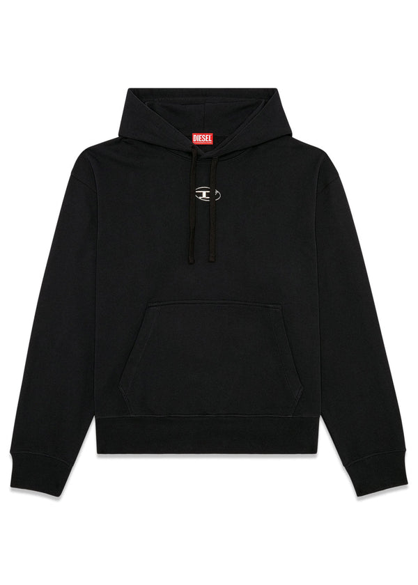 S-MACS-HOOD-OD - Black-Sweatshirts-Diesel-Butler Loftet