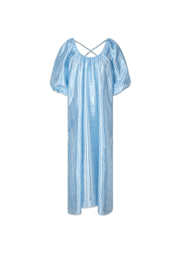 SGTeresa - Blue Check-Dress-Stine Goya-Butler Loftet