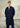 SHELTER LONG WOOL COAT - Navy-Outerwear-Forét-Butler Loftet