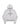 SHEN CROPPED HOODIE W/ ZIPPER - Gray Melange-Hoodies-ALIS-Butler Loftet