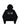 SHEN CROPPED HOODIE W/ ZIPPER - Solid Black-Hoodies-ALIS-Butler Loftet