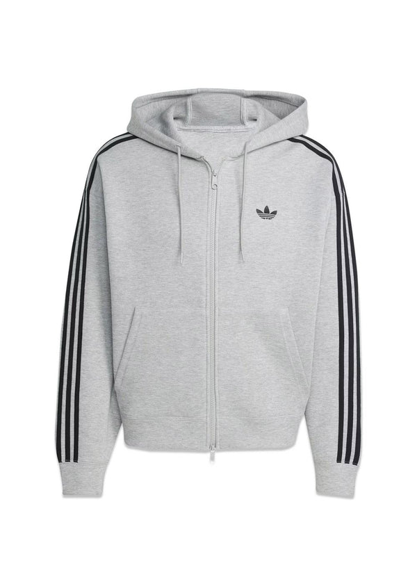 SPACER HOODIE - Medium Gray Heather-Sweatshirts-Adidas Originals-Butler Loftet