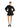 SUITING FLARED MINI DRESS - Black-Dress-Rotate-Butler Loftet