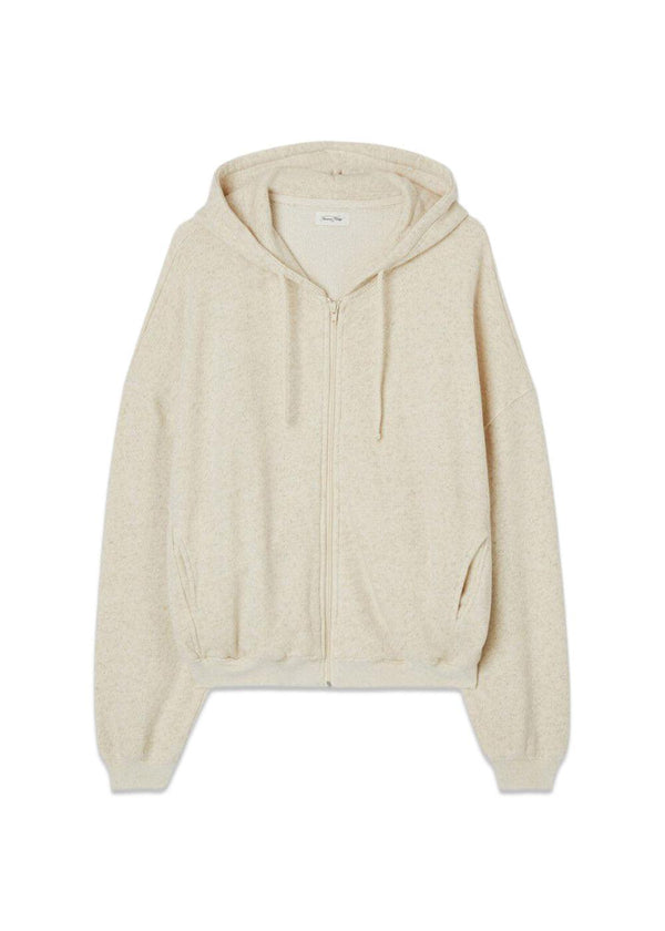 SWEAT SHIRT ITONAY - Ecru Shine-Sweatshirts-American Vintage-Butler Loftet