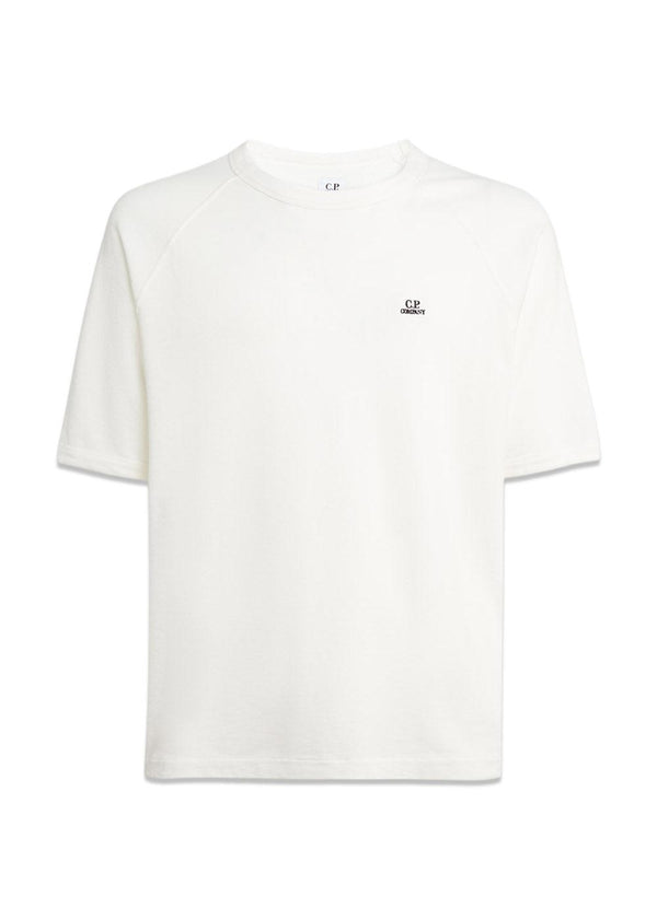 SWEATSHIRTS - SHORT SLEEVE - Gauze White-Sweatshirts-C.P. Company-Butler Loftet