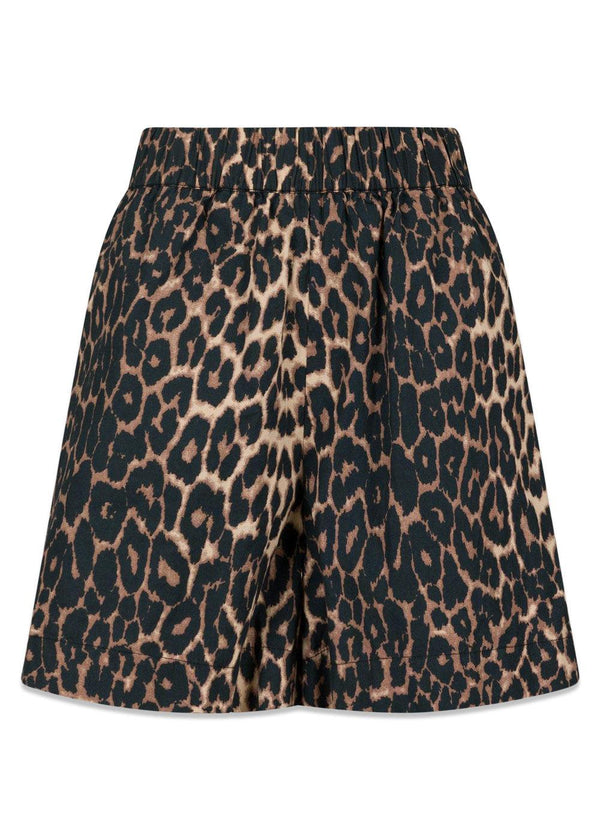 Sakuri Leo Shorts - Leopard-Shorts-Neo Noir-Butler Loftet