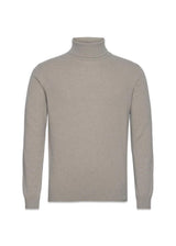 Salim Rollneck - Brick Beige-Knitwear-Oscar Jacobson-Butler Loftet
