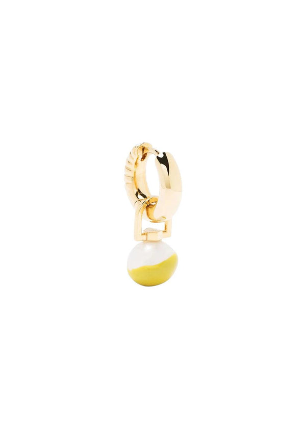 Samba Huggie Avocado - Goldplated-Jewellery-Maria Black-Butler Loftet