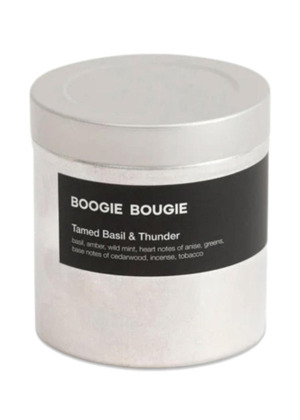 Scented Candle - Tamed Basil & Thunder-Accessories-BOOGIE BOUGIE-Butler Loftet
